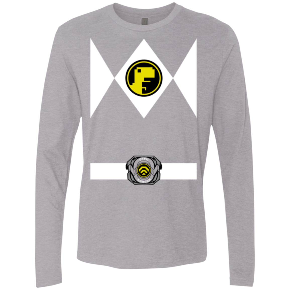 T-Shirts Heather Grey / Small Geek Ranger Men's Premium Long Sleeve