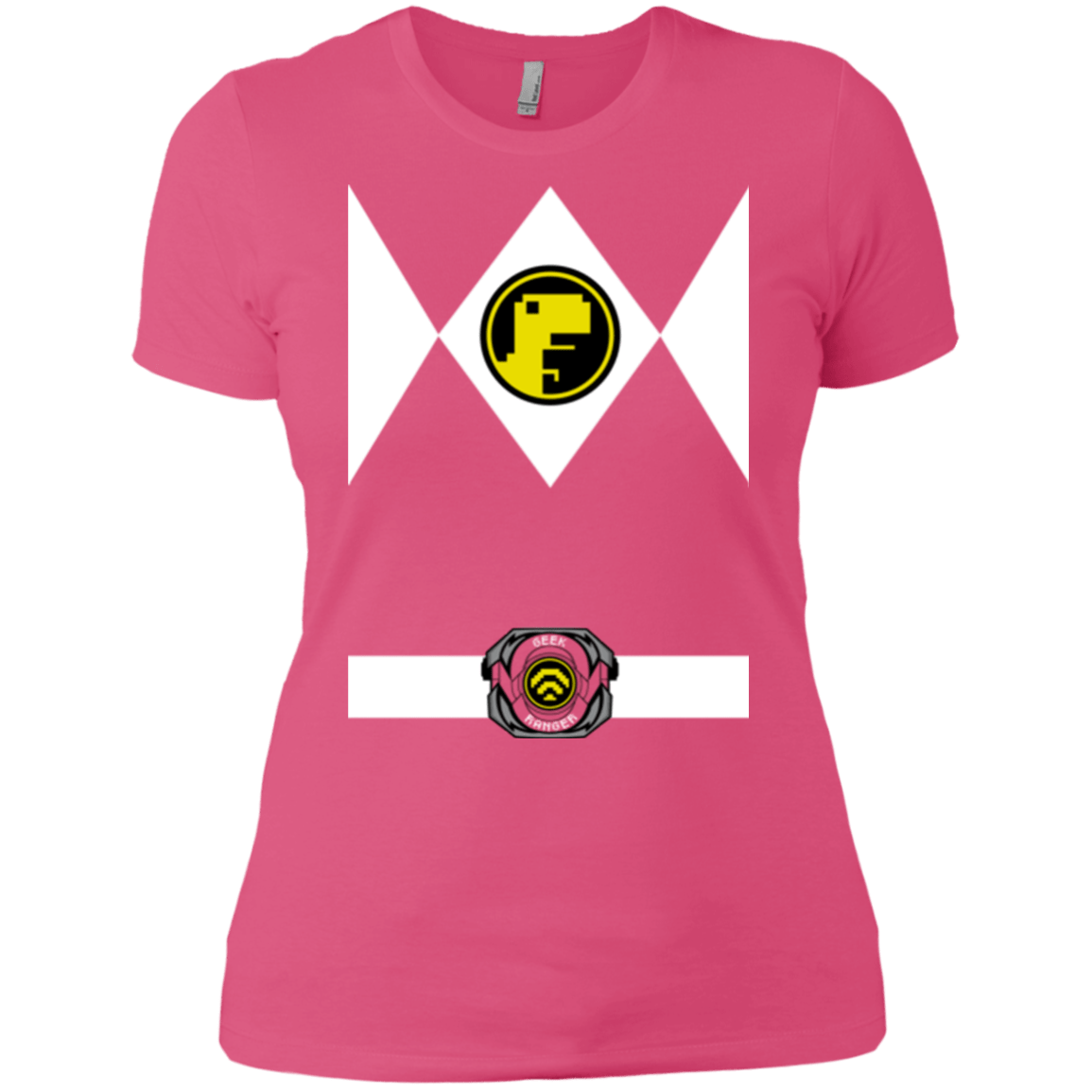 T-Shirts Hot Pink / X-Small Geek Ranger Women's Premium T-Shirt