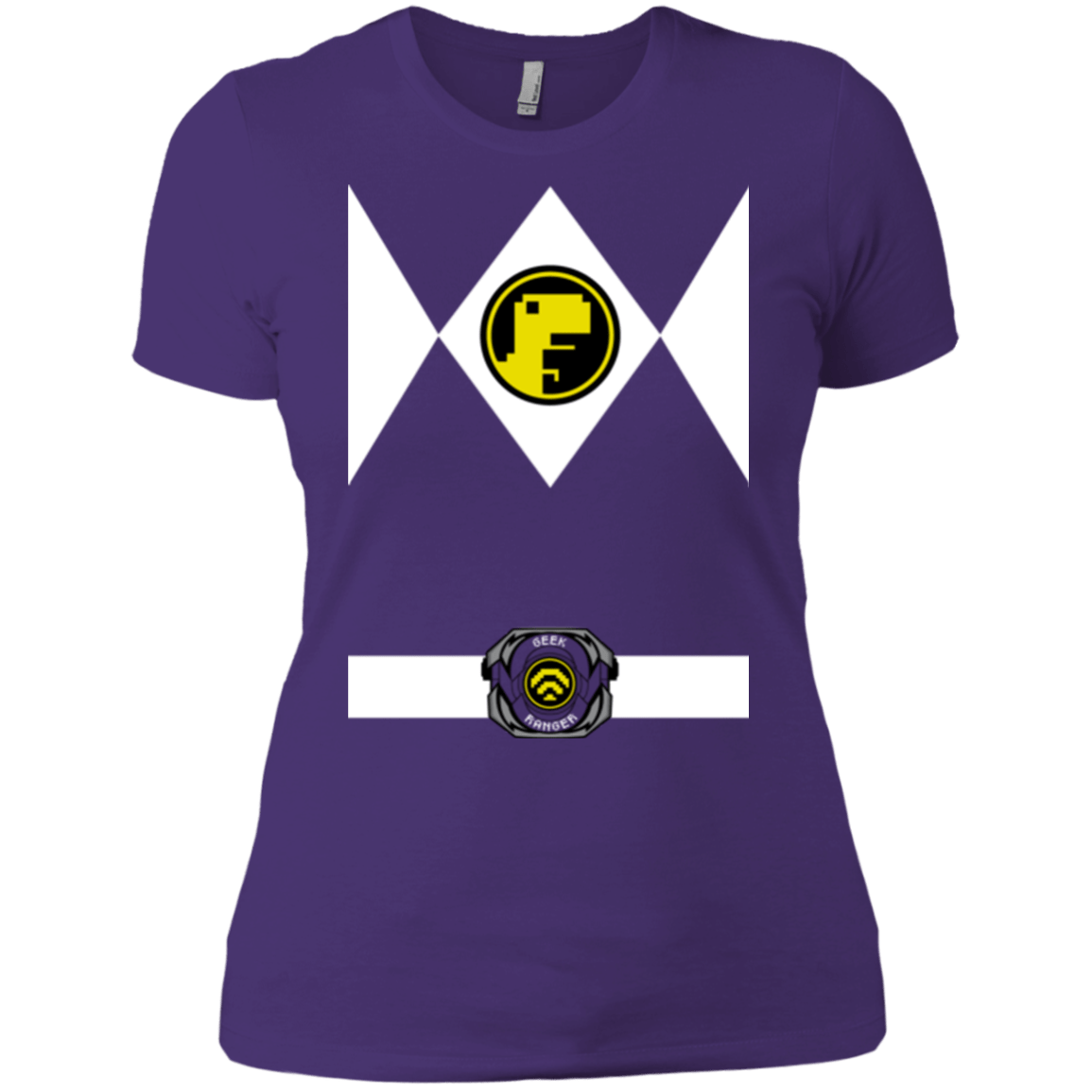 T-Shirts Purple Rush/ / X-Small Geek Ranger Women's Premium T-Shirt