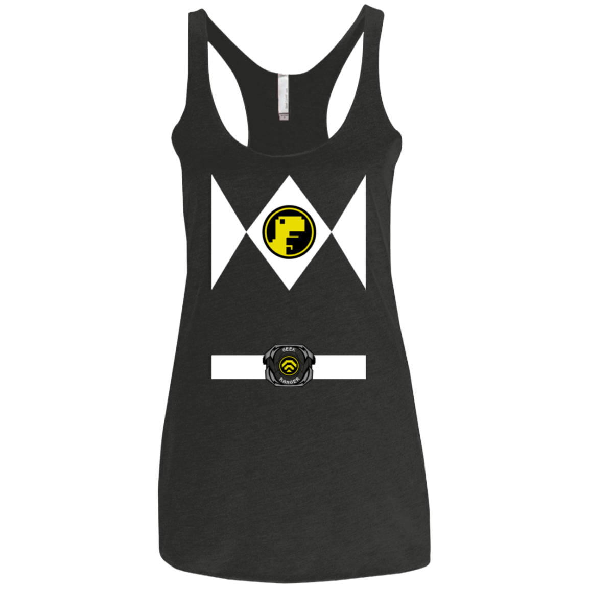 T-Shirts Vintage Black / X-Small Geek Ranger Women's Triblend Racerback Tank
