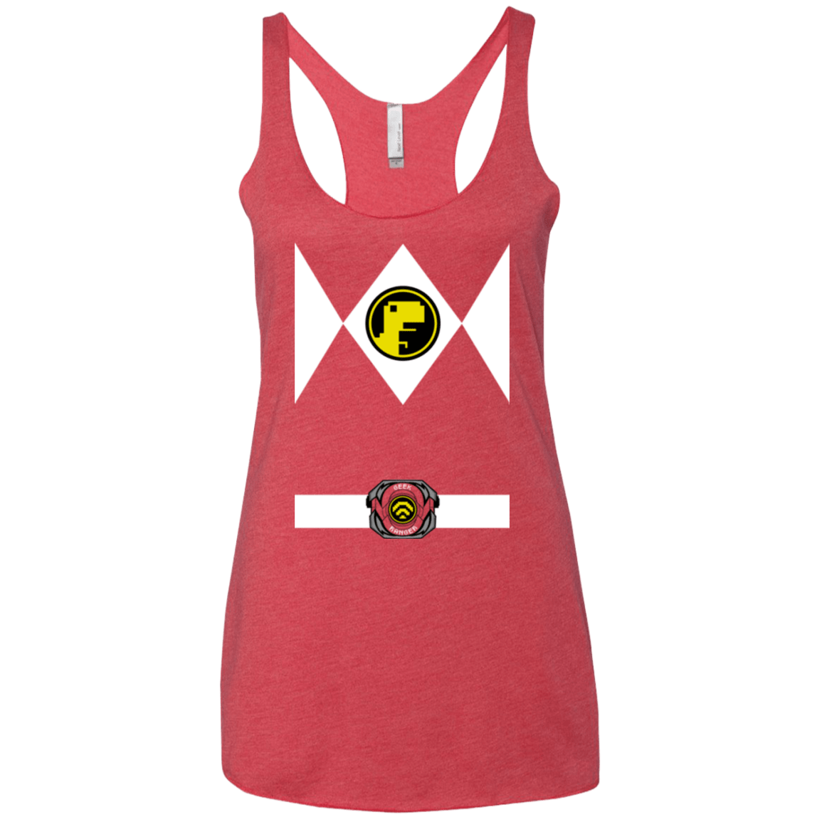 T-Shirts Vintage Red / X-Small Geek Ranger Women's Triblend Racerback Tank