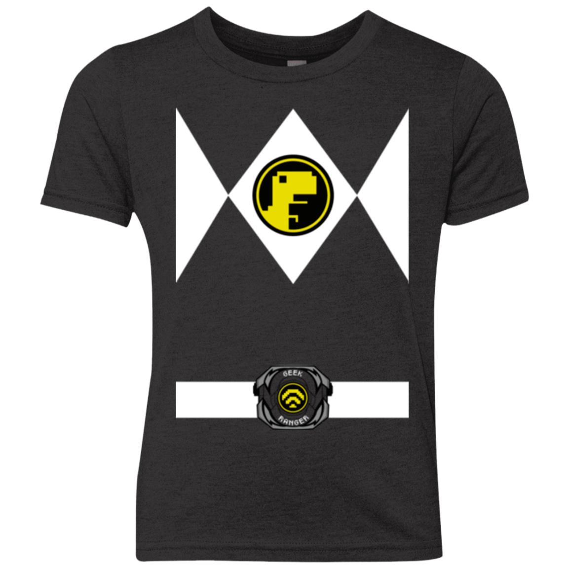 T-Shirts Vintage Black / YXS Geek Ranger Youth Triblend T-Shirt