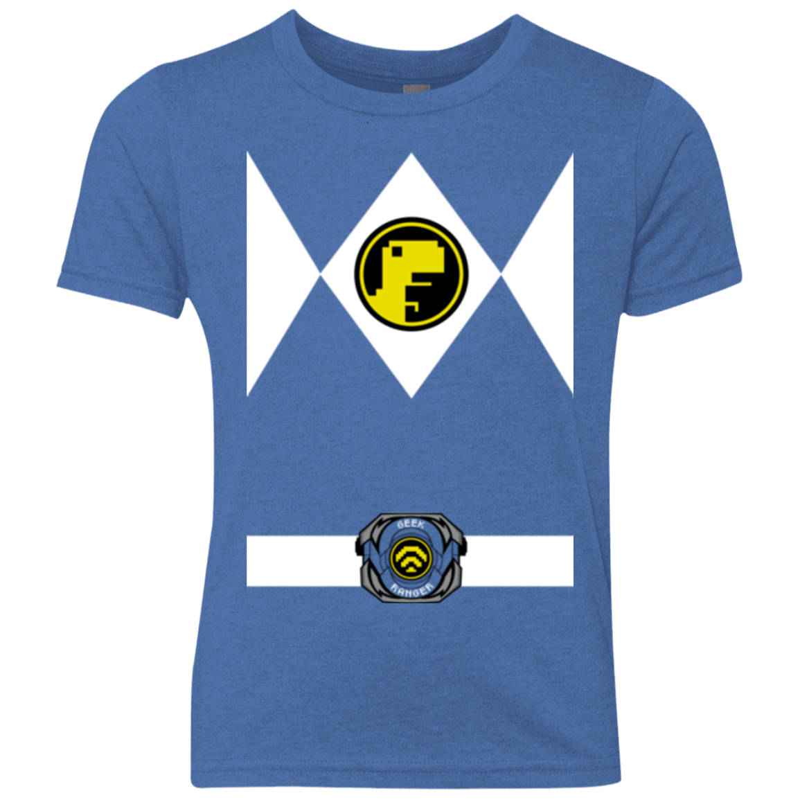 T-Shirts Vintage Royal / YXS Geek Ranger Youth Triblend T-Shirt