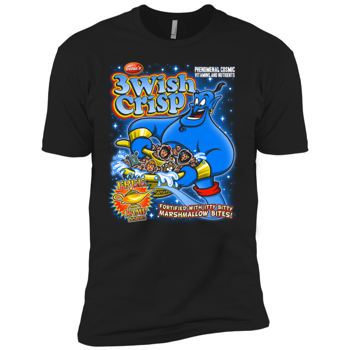 T-Shirts Black / YXS Genie Cereal Boys Premium T-Shirt