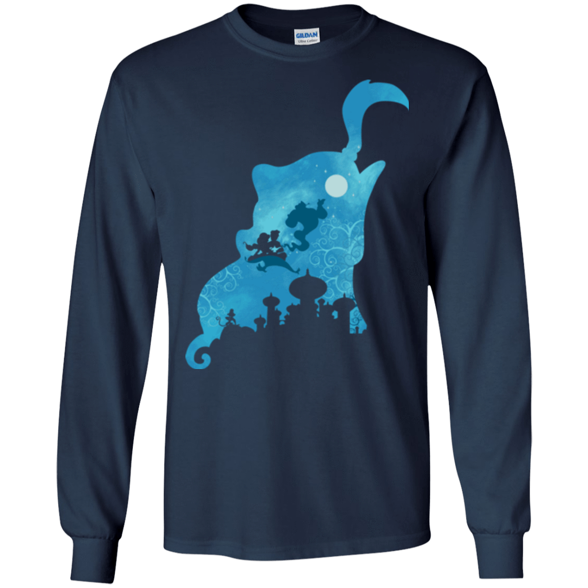 T-Shirts Navy / S Genius Portrait Men's Long Sleeve T-Shirt