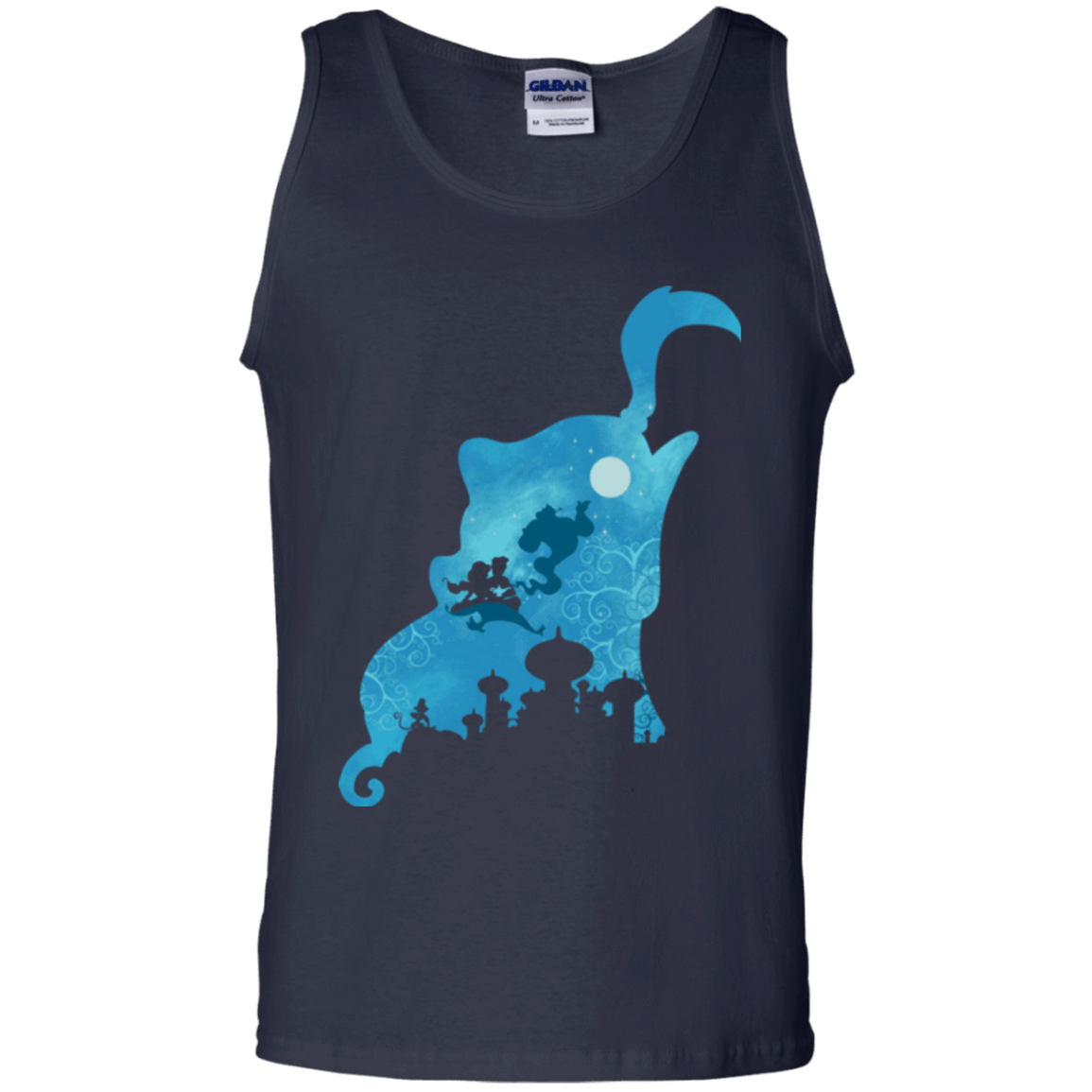 T-Shirts Navy / S Genius Portrait Men's Tank Top