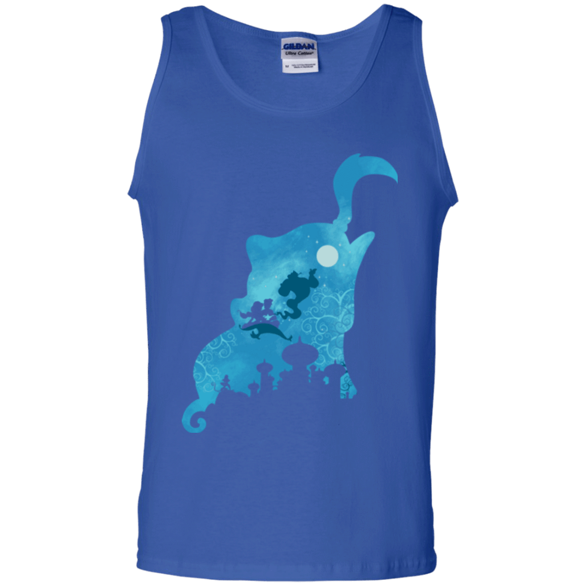 T-Shirts Royal / S Genius Portrait Men's Tank Top