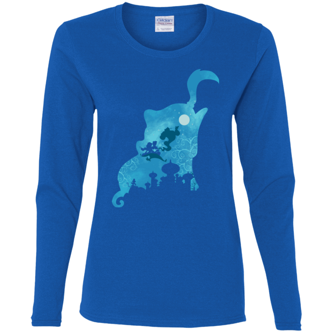 T-Shirts Royal / S Genius Portrait Women's Long Sleeve T-Shirt