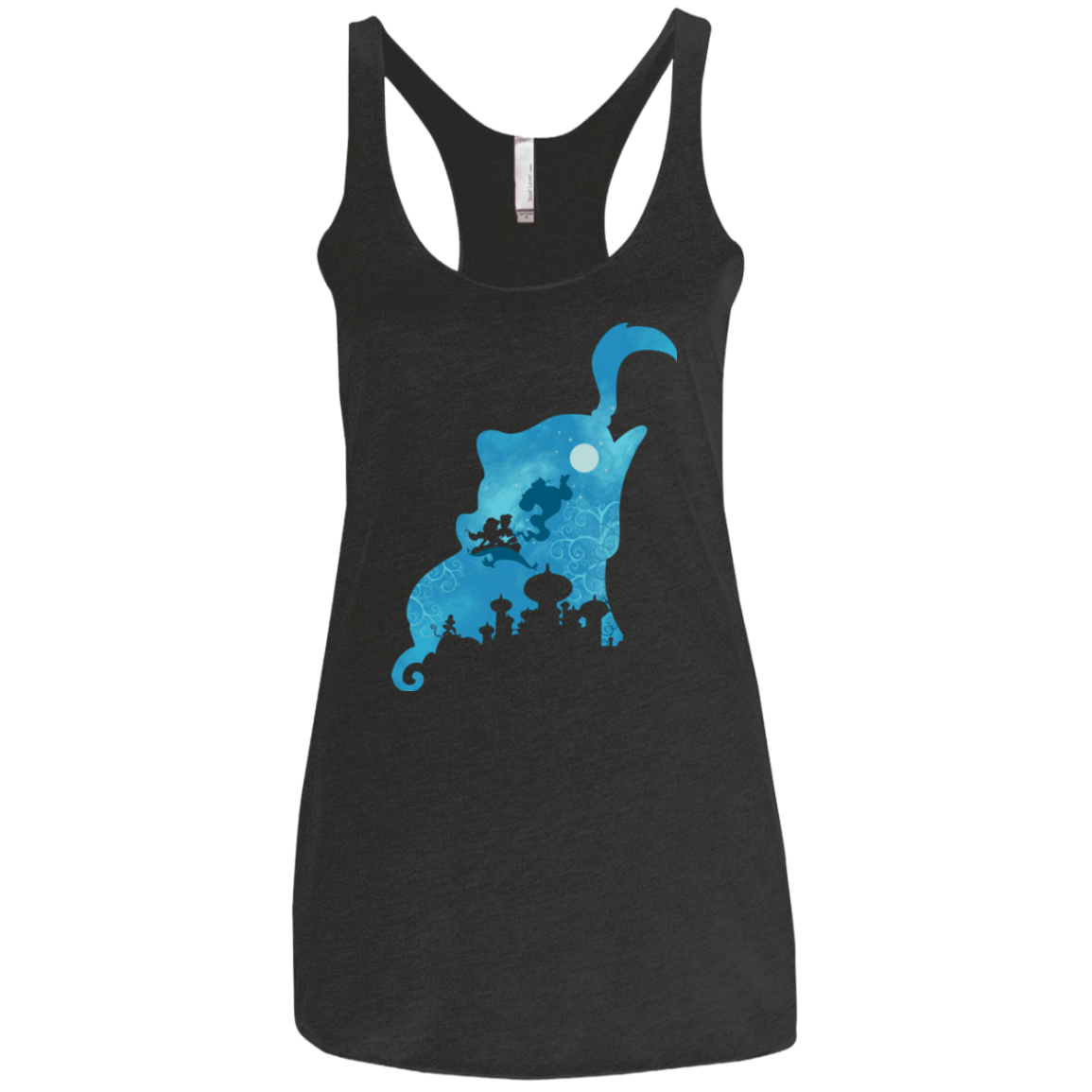 T-Shirts Vintage Black / X-Small Genius Portrait Women's Triblend Racerback Tank