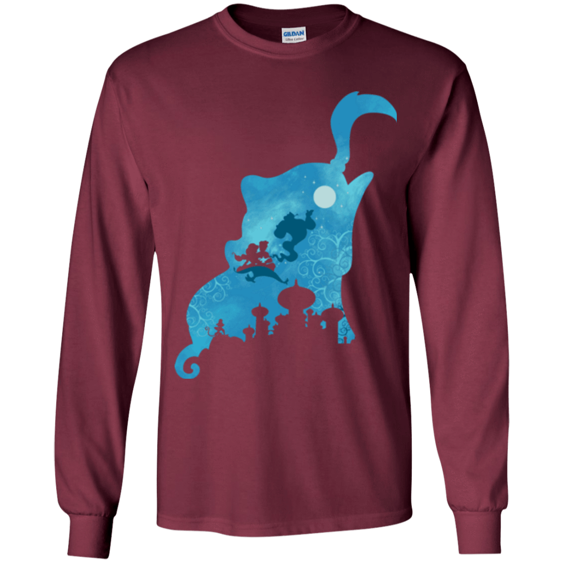 T-Shirts Maroon / YS Genius Portrait Youth Long Sleeve T-Shirt
