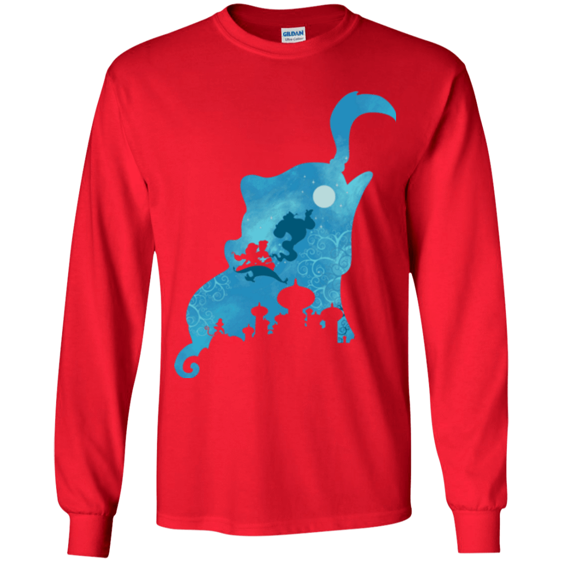 T-Shirts Red / YS Genius Portrait Youth Long Sleeve T-Shirt