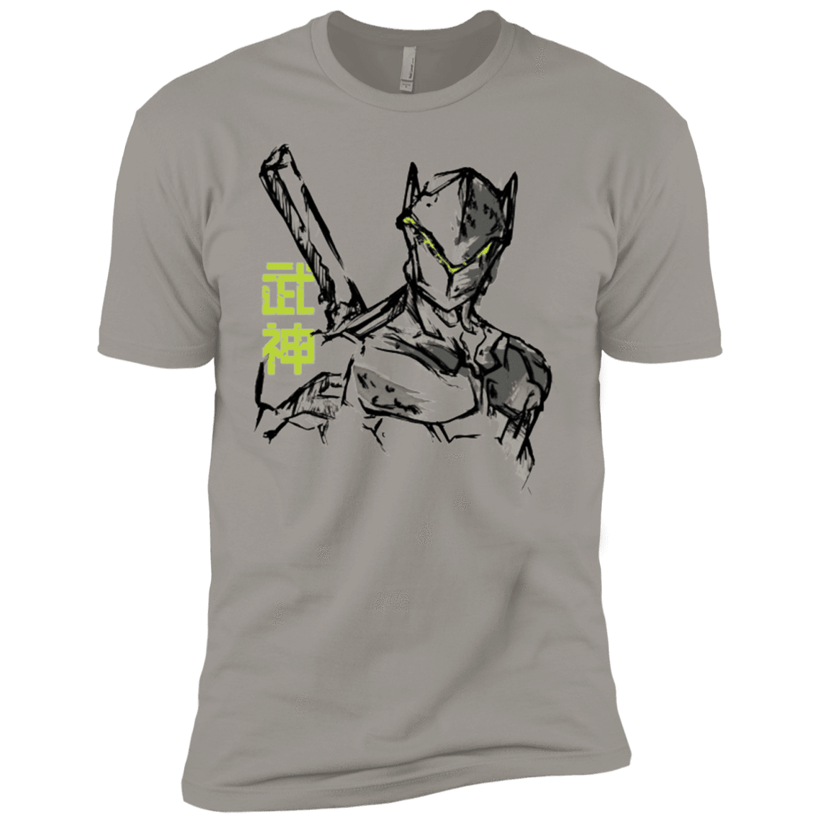 T-Shirts Light Grey / YXS Genji Boys Premium T-Shirt