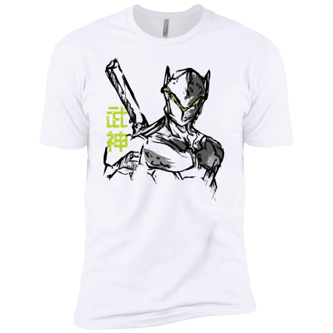 T-Shirts White / YXS Genji Boys Premium T-Shirt