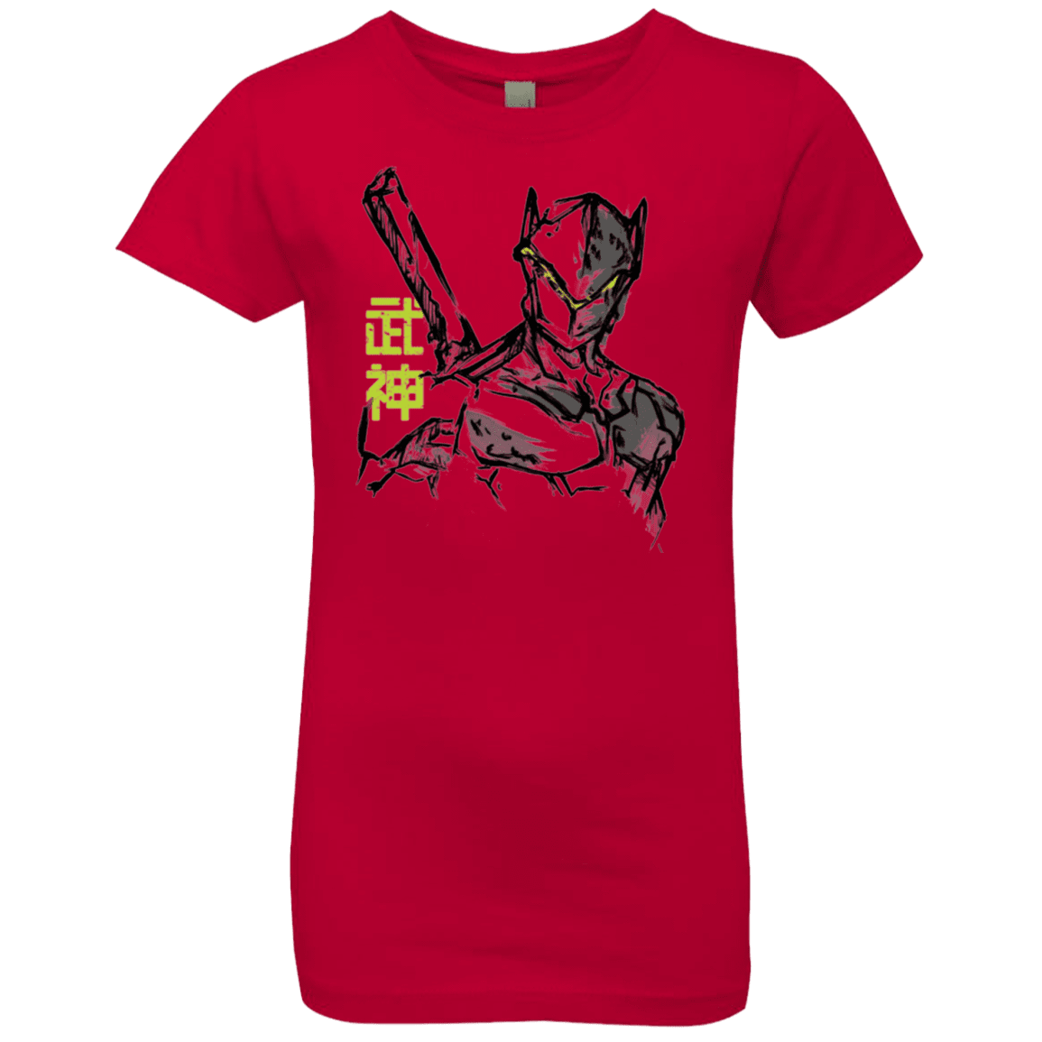 T-Shirts Red / YXS Genji Girls Premium T-Shirt
