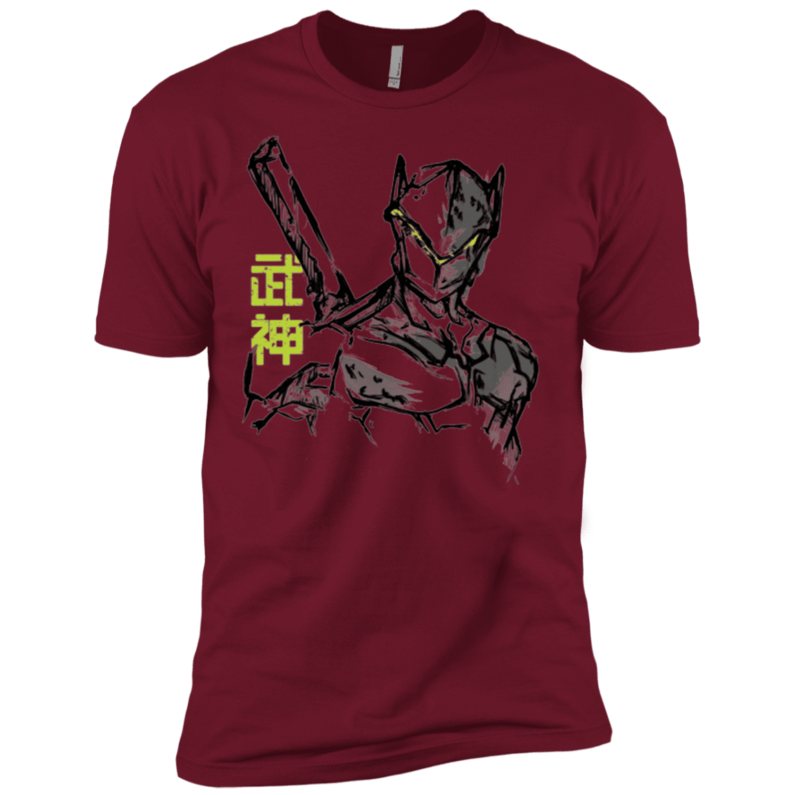 T-Shirts Cardinal / X-Small Genji Men's Premium T-Shirt