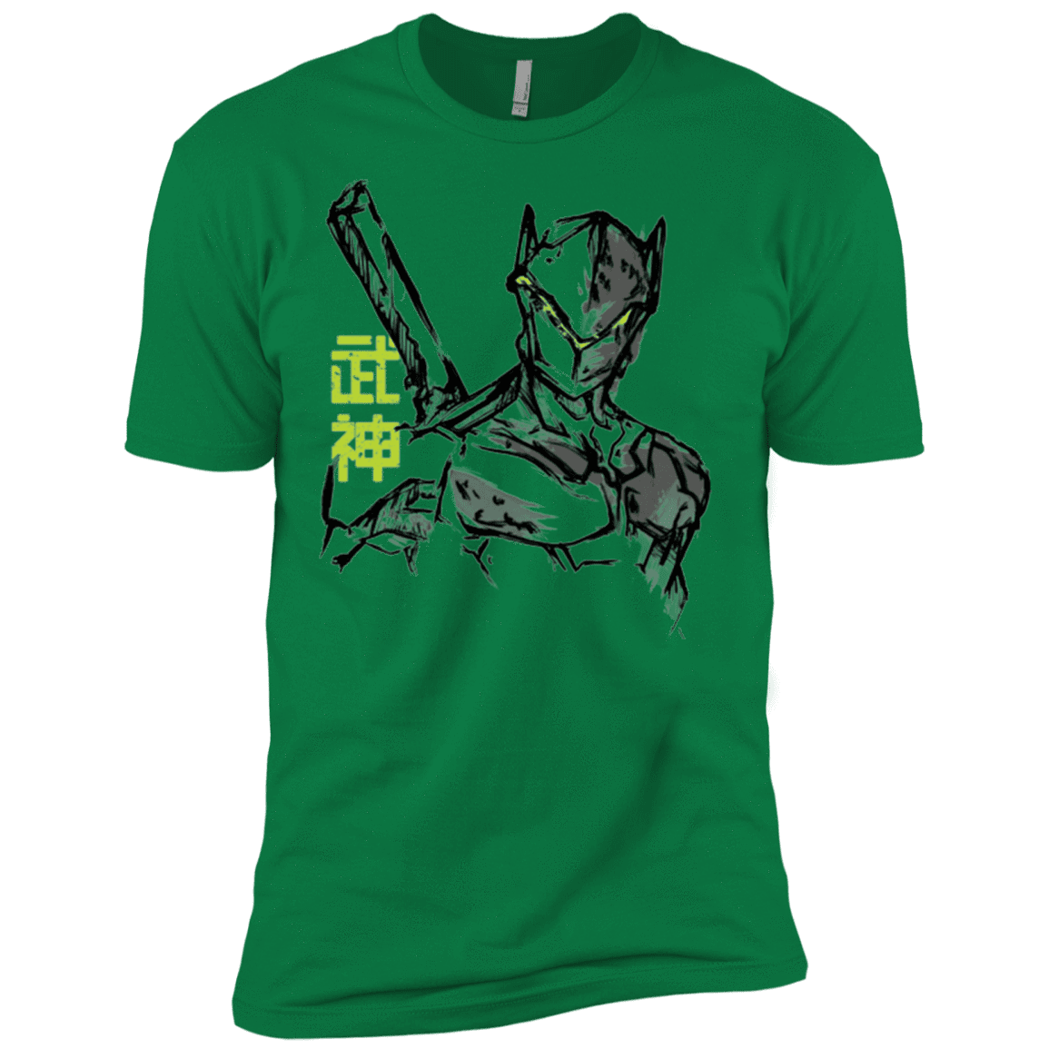 T-Shirts Kelly Green / X-Small Genji Men's Premium T-Shirt