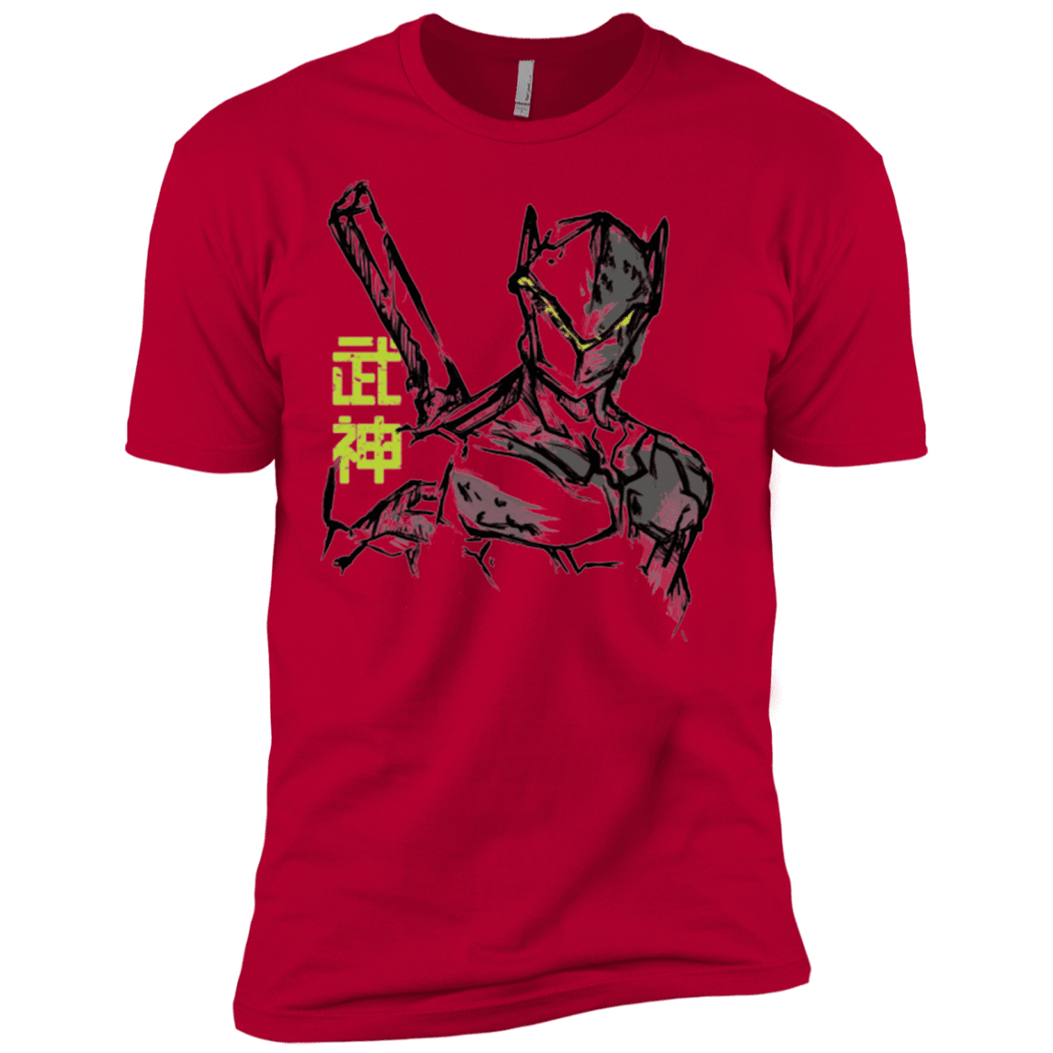 T-Shirts Red / X-Small Genji Men's Premium T-Shirt