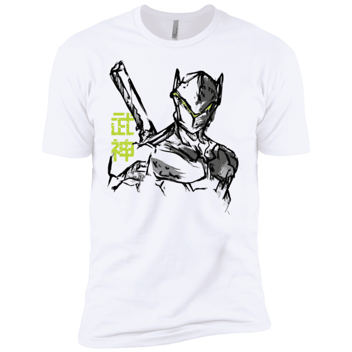 T-Shirts White / X-Small Genji Men's Premium T-Shirt