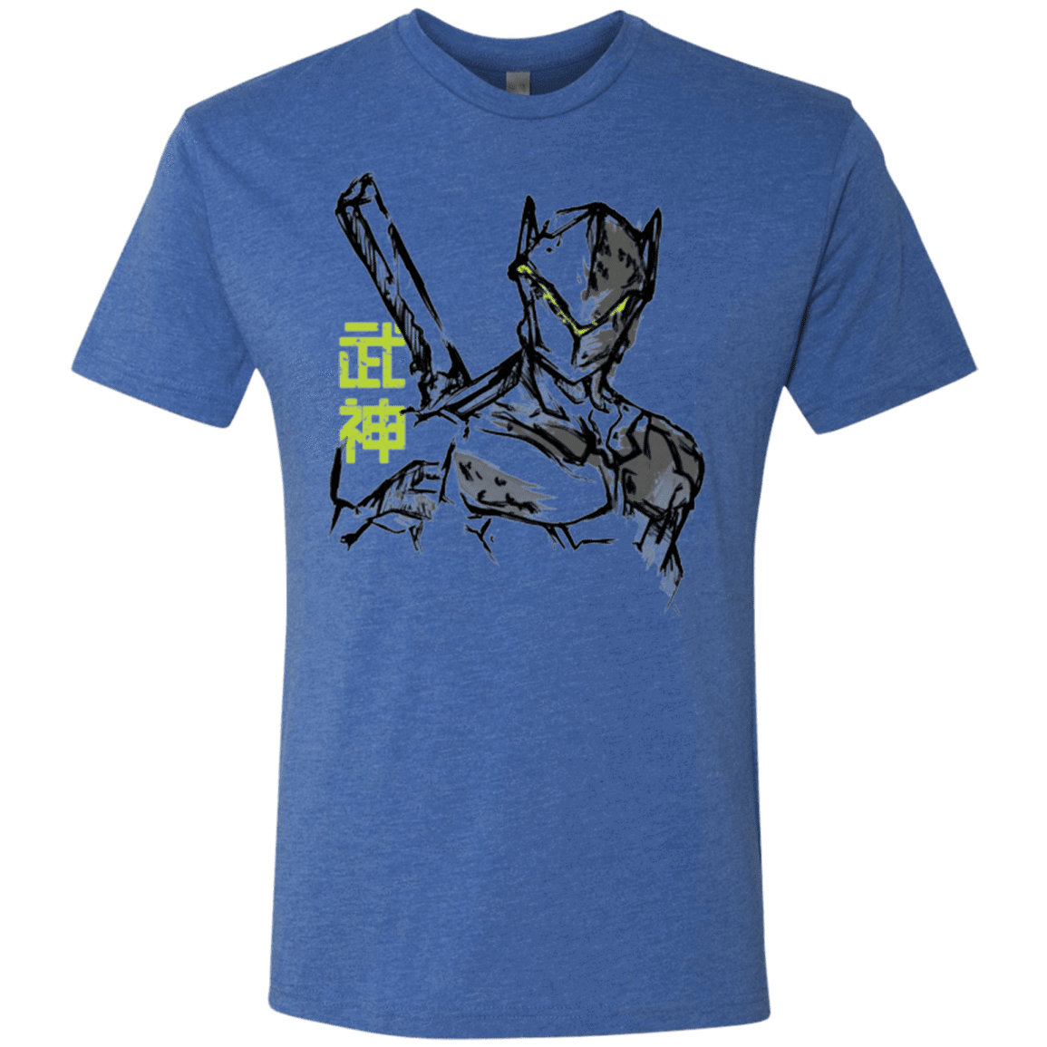 T-Shirts Vintage Royal / Small Genji Men's Triblend T-Shirt