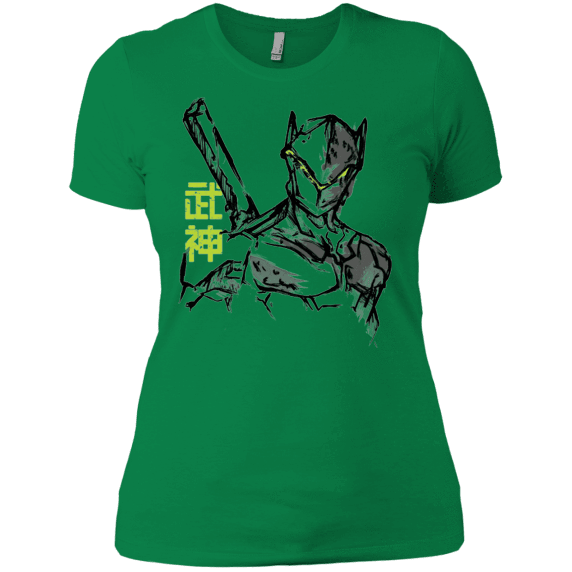 T-Shirts Kelly Green / X-Small Genji Women's Premium T-Shirt
