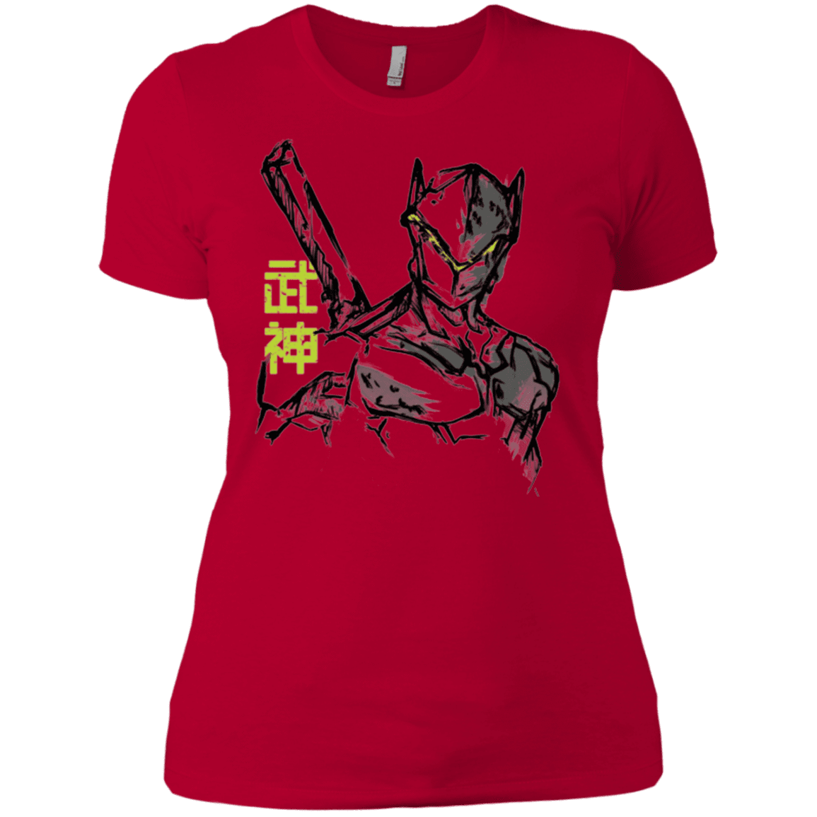 T-Shirts Red / X-Small Genji Women's Premium T-Shirt