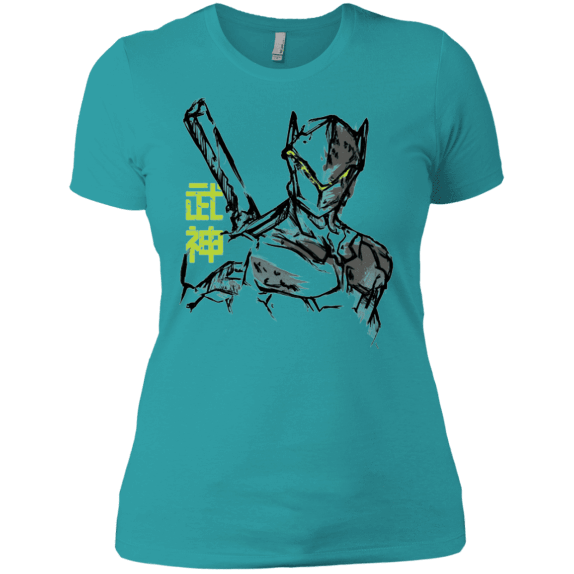 T-Shirts Tahiti Blue / X-Small Genji Women's Premium T-Shirt