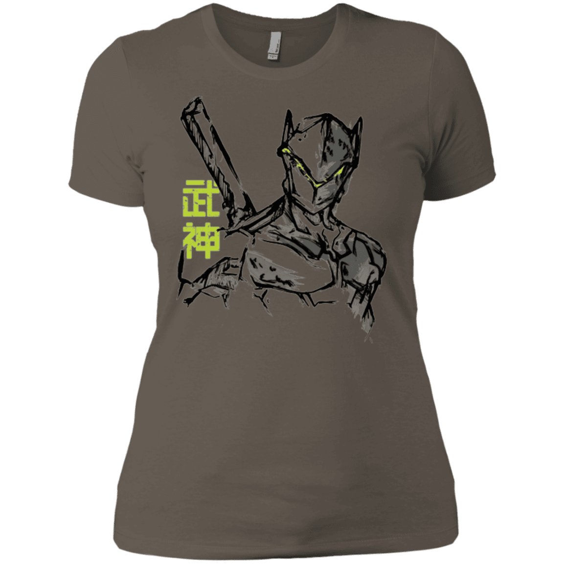 T-Shirts Warm Grey / X-Small Genji Women's Premium T-Shirt