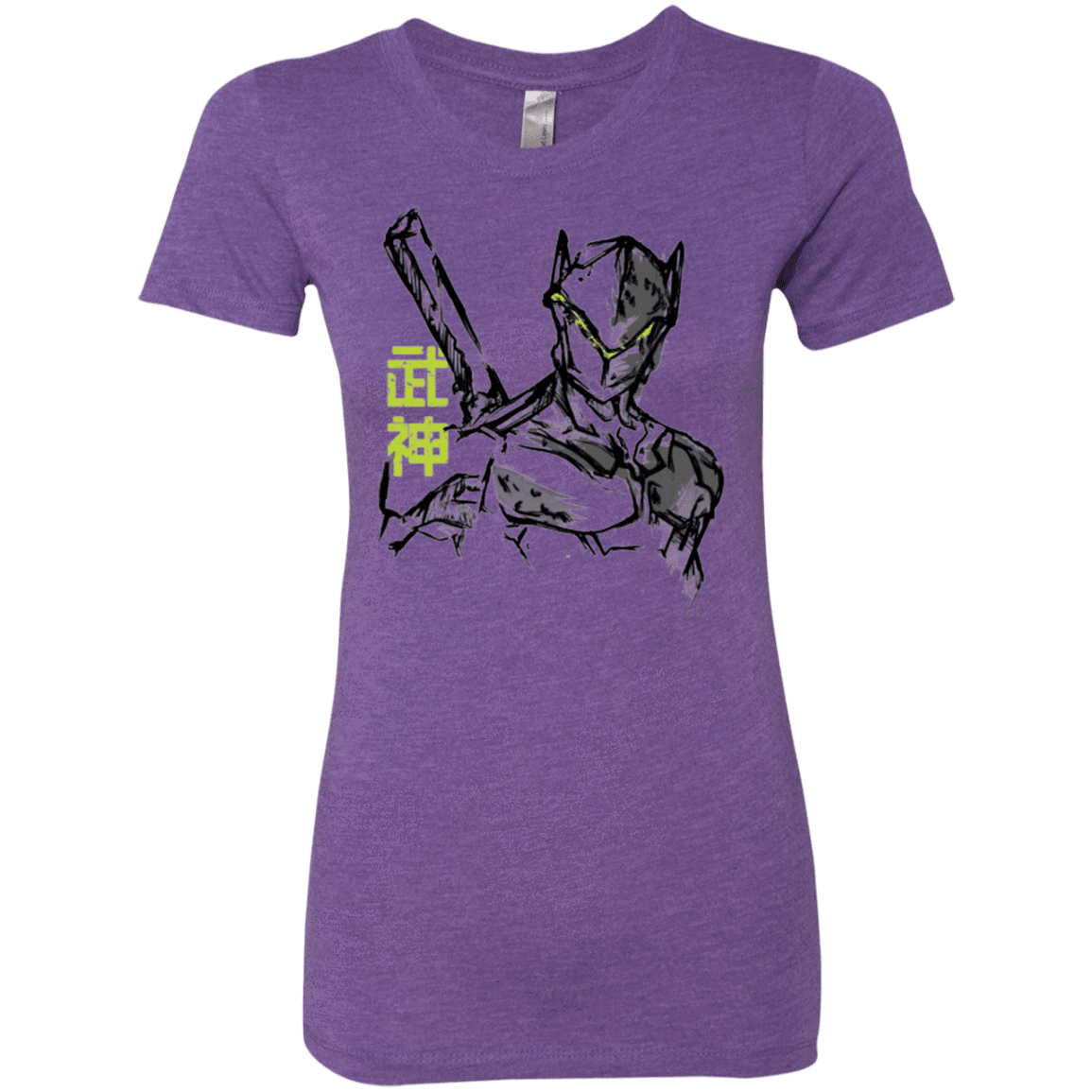 T-Shirts Purple Rush / Small Genji Women's Triblend T-Shirt