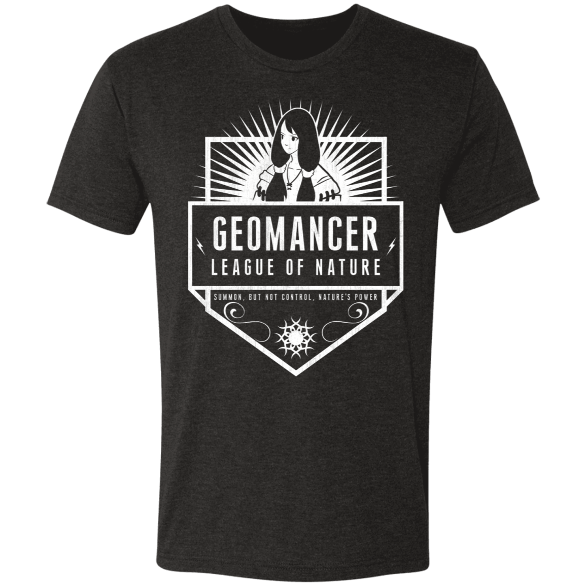 T-Shirts Vintage Black / S Geomancer League of Nature Men's Triblend T-Shirt