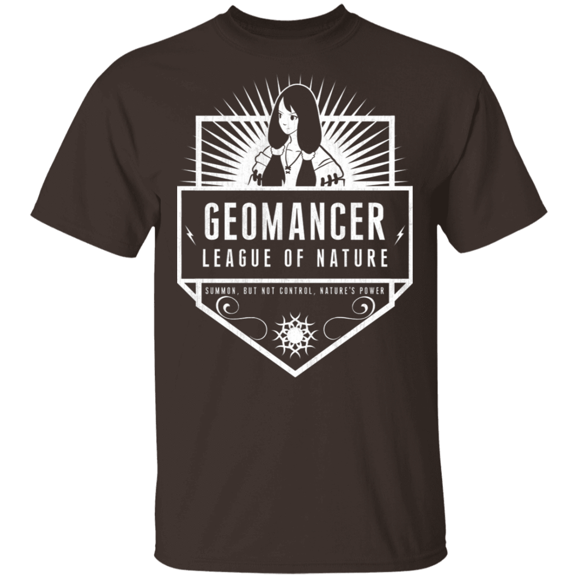T-Shirts Dark Chocolate / S Geomancer League of Nature T-Shirt