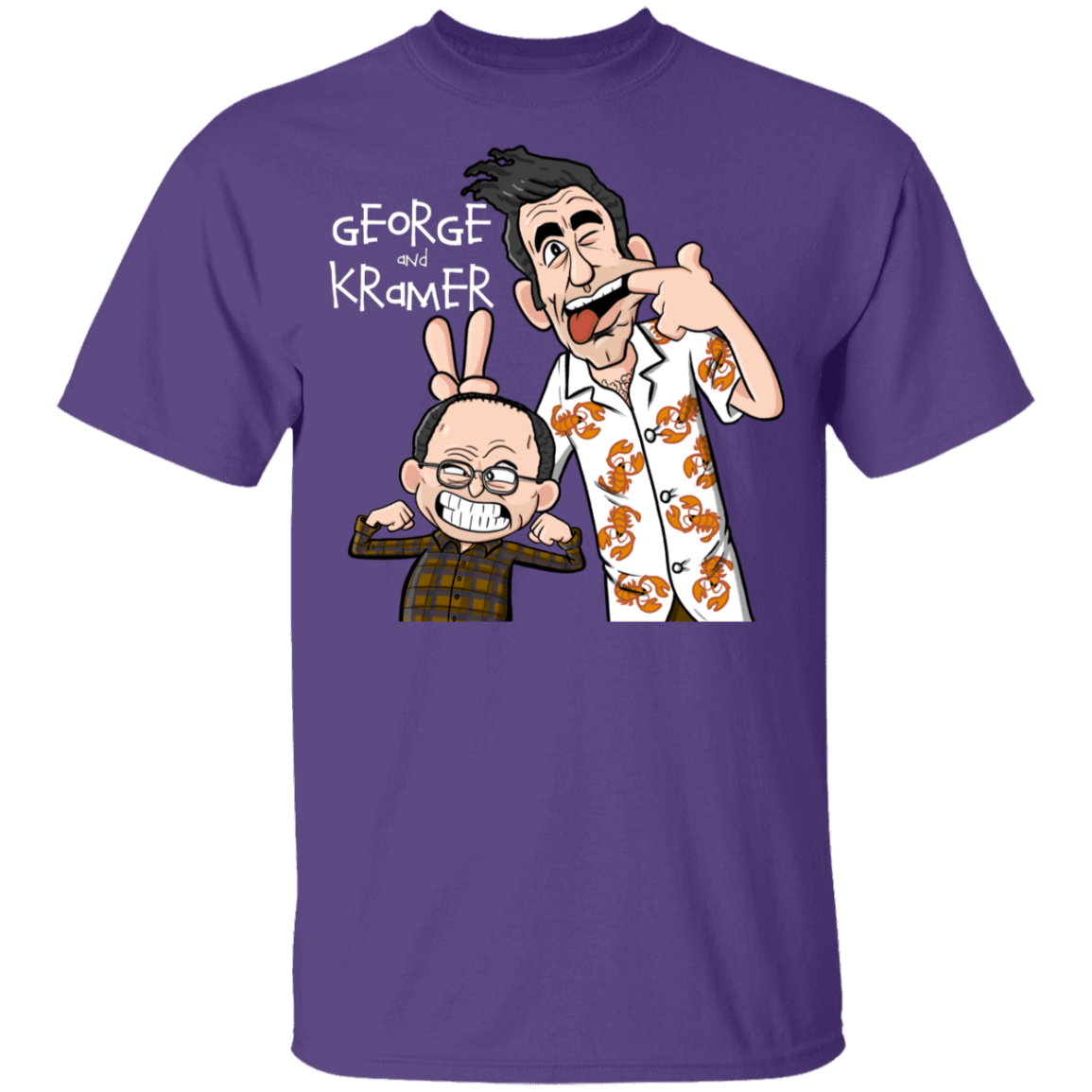 T-Shirts Purple / YXS George and Kramer Youth T-Shirt
