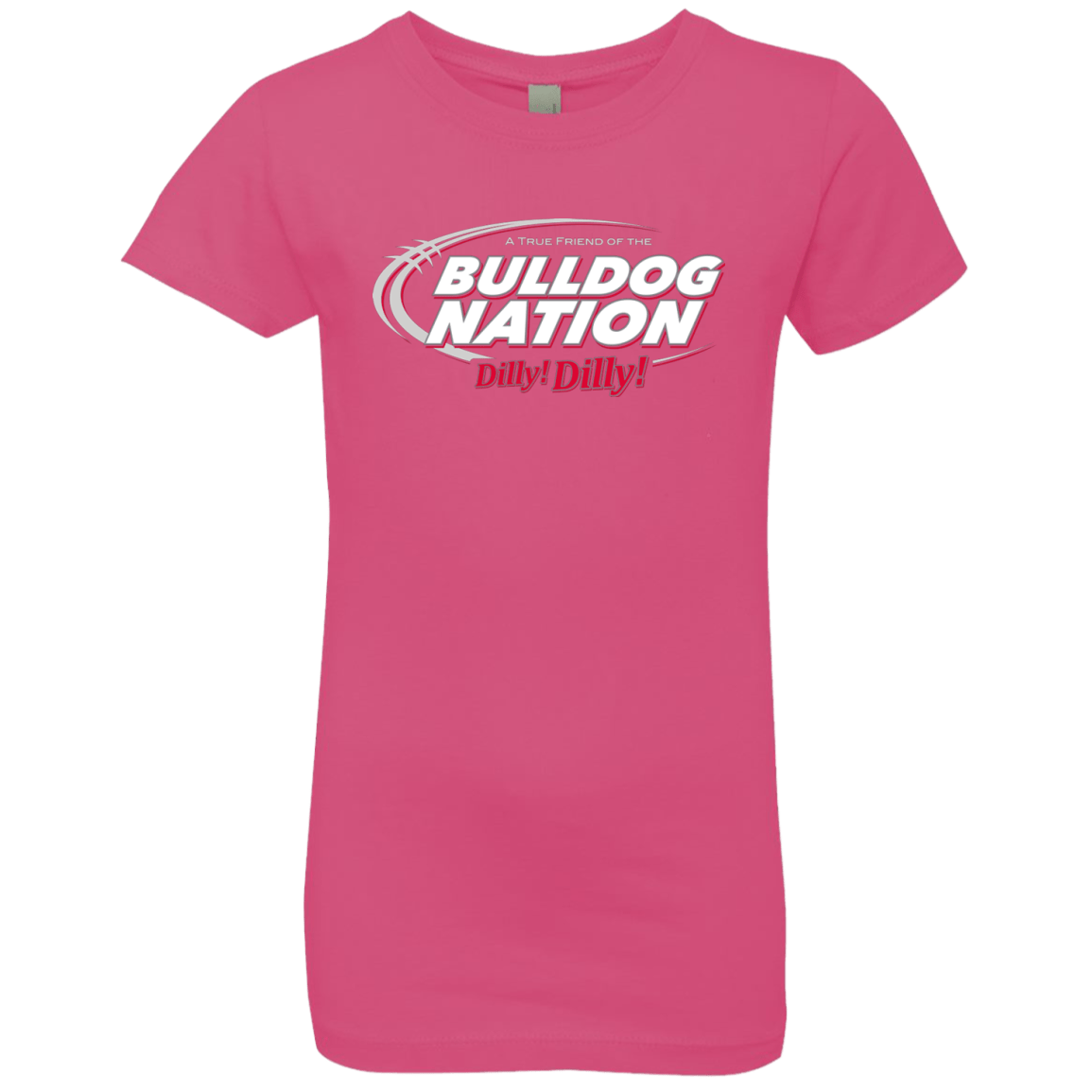 T-Shirts Hot Pink / YXS Georgia Dilly Dilly Girls Premium T-Shirt