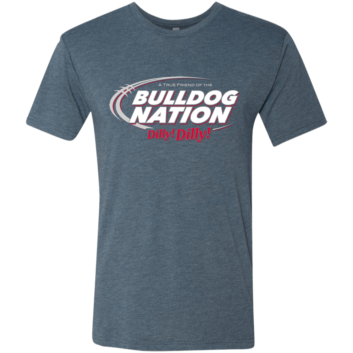 T-Shirts Indigo / Small Georgia Dilly Dilly Men's Triblend T-Shirt