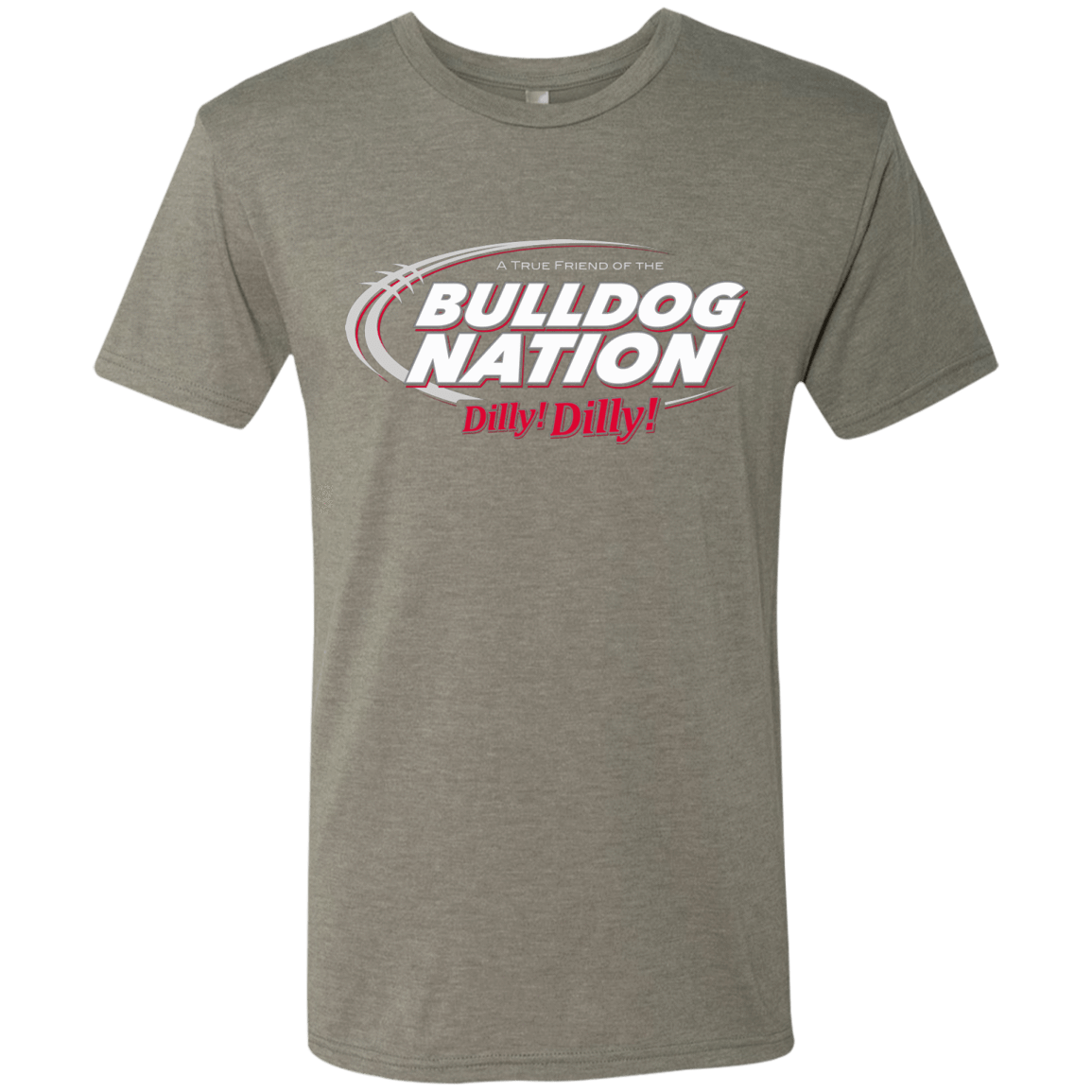 T-Shirts Venetian Grey / Small Georgia Dilly Dilly Men's Triblend T-Shirt