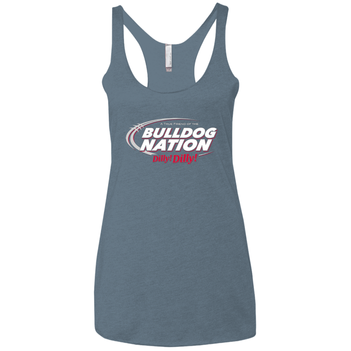 T-Shirts Indigo / X-Small Georgia Dilly Dilly Women's Triblend Racerback Tank