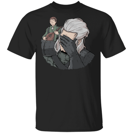 T-Shirts Black / S Geralt Face Palm T-Shirt