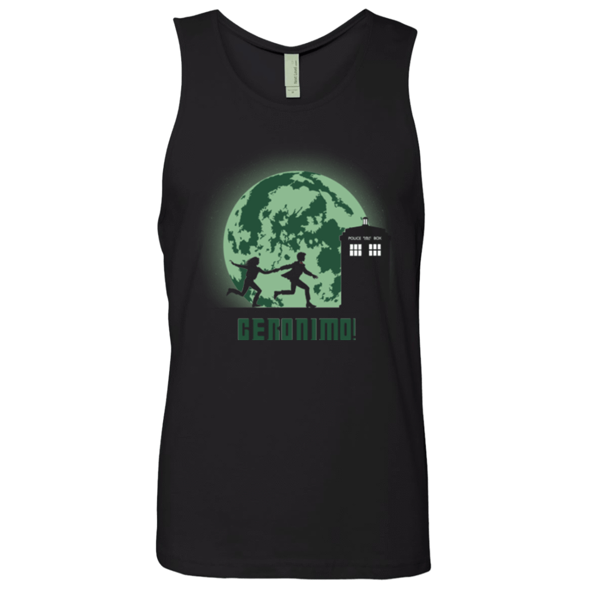 T-Shirts Black / Small Geronimo! Men's Premium Tank Top