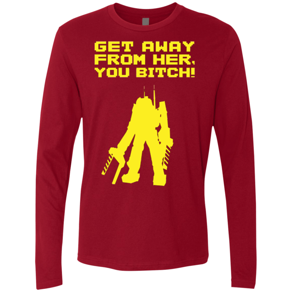 T-Shirts Cardinal / Small Get Away Men's Premium Long Sleeve