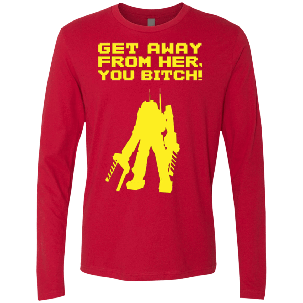 T-Shirts Red / Small Get Away Men's Premium Long Sleeve