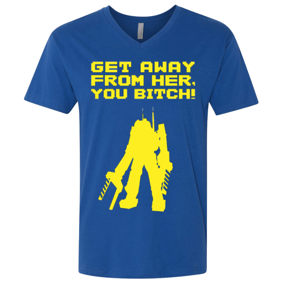 T-Shirts Royal / X-Small Get Away Men's Premium V-Neck