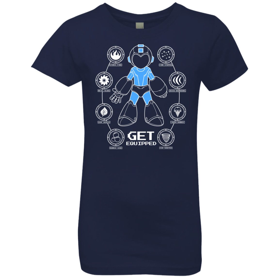 T-Shirts Midnight Navy / YXS Get Equipped Girls Premium T-Shirt