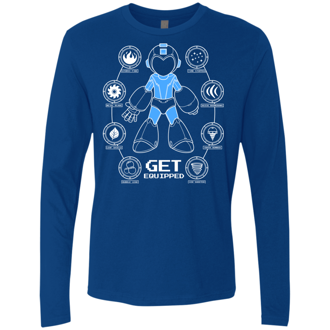 T-Shirts Royal / Small Get Equipped Men's Premium Long Sleeve