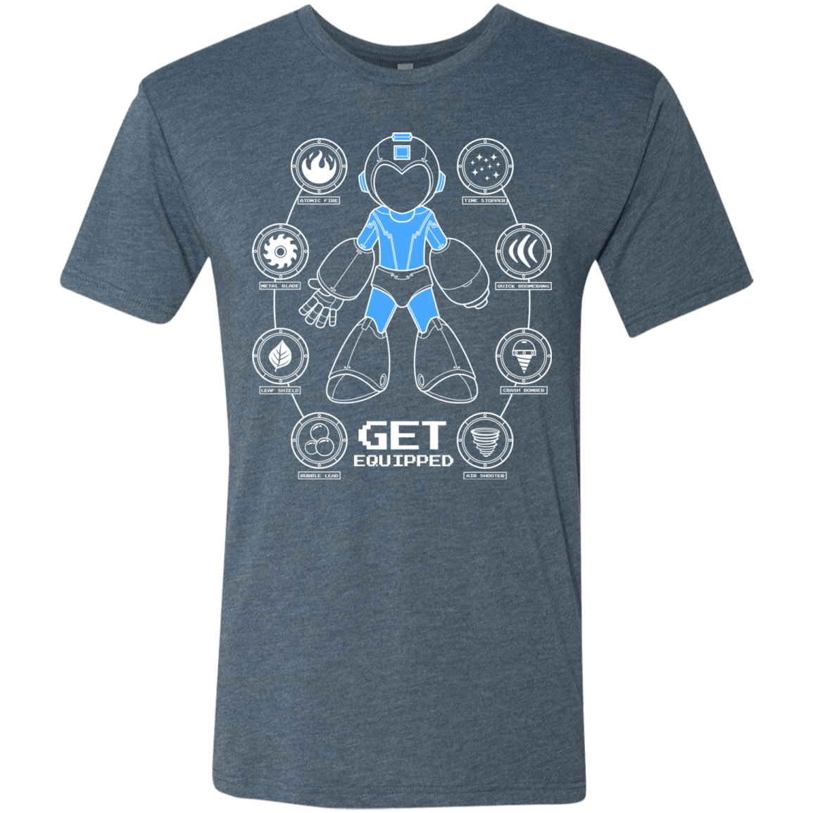T-Shirts Indigo / Small Get Equipped Men's Triblend T-Shirt