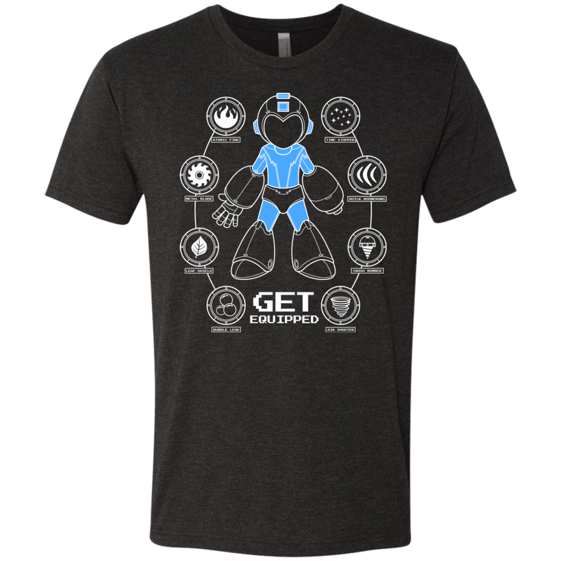 T-Shirts Vintage Black / Small Get Equipped Men's Triblend T-Shirt