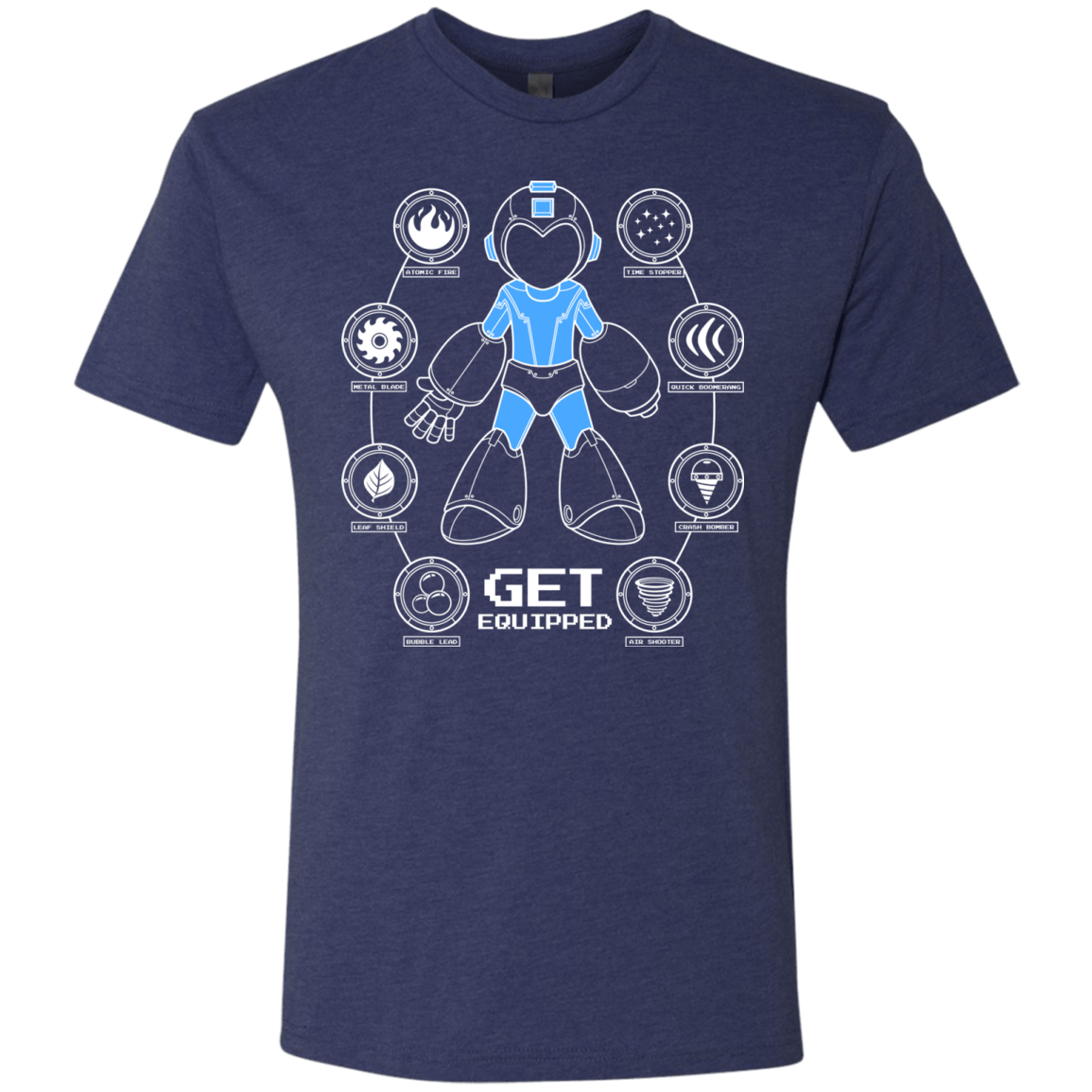 T-Shirts Vintage Navy / Small Get Equipped Men's Triblend T-Shirt