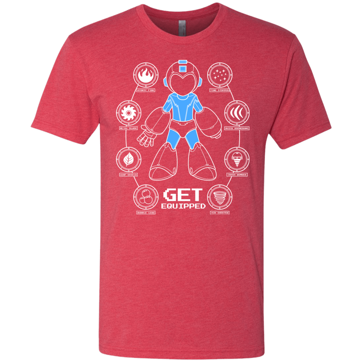 T-Shirts Vintage Red / Small Get Equipped Men's Triblend T-Shirt