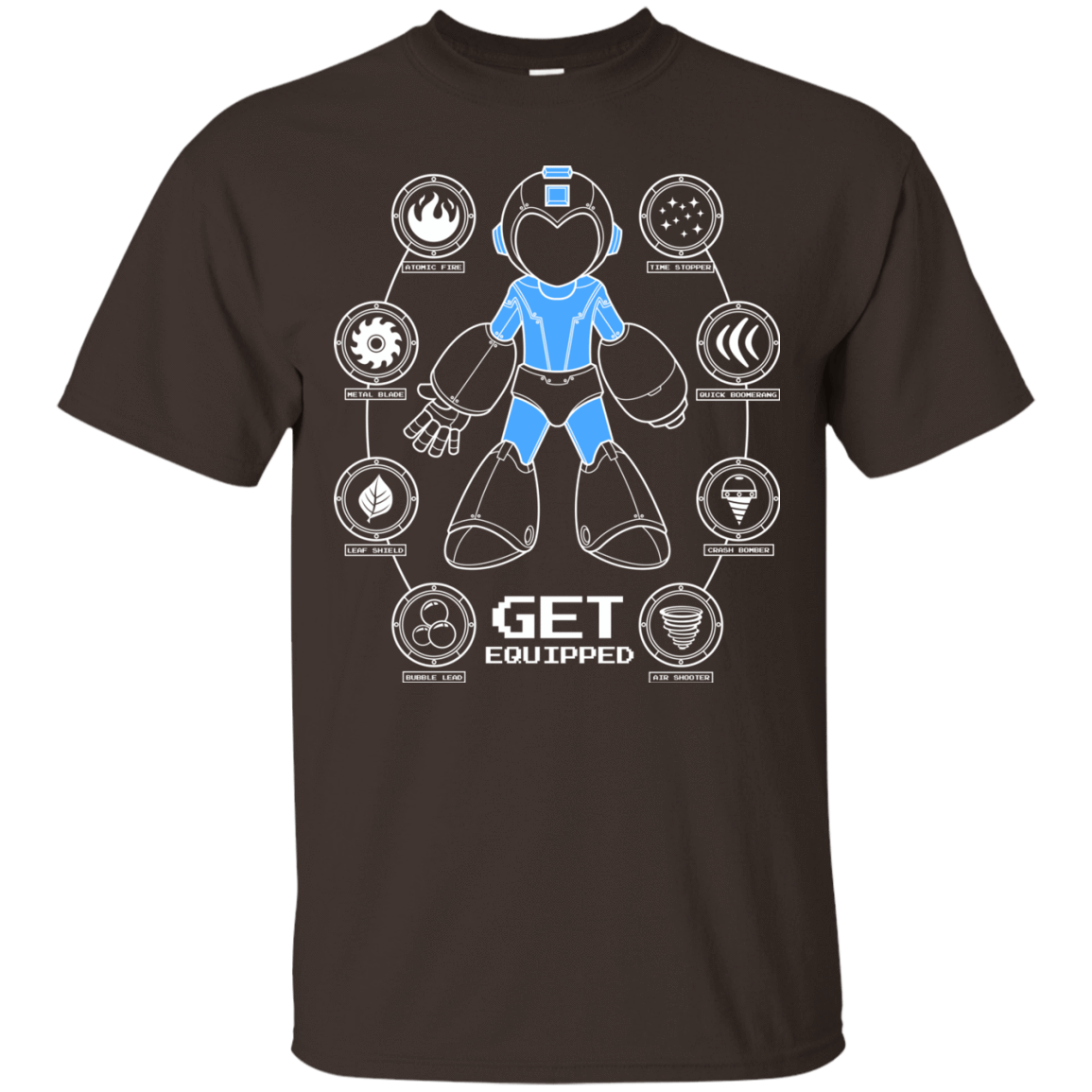 T-Shirts Dark Chocolate / Small Get Equipped T-Shirt