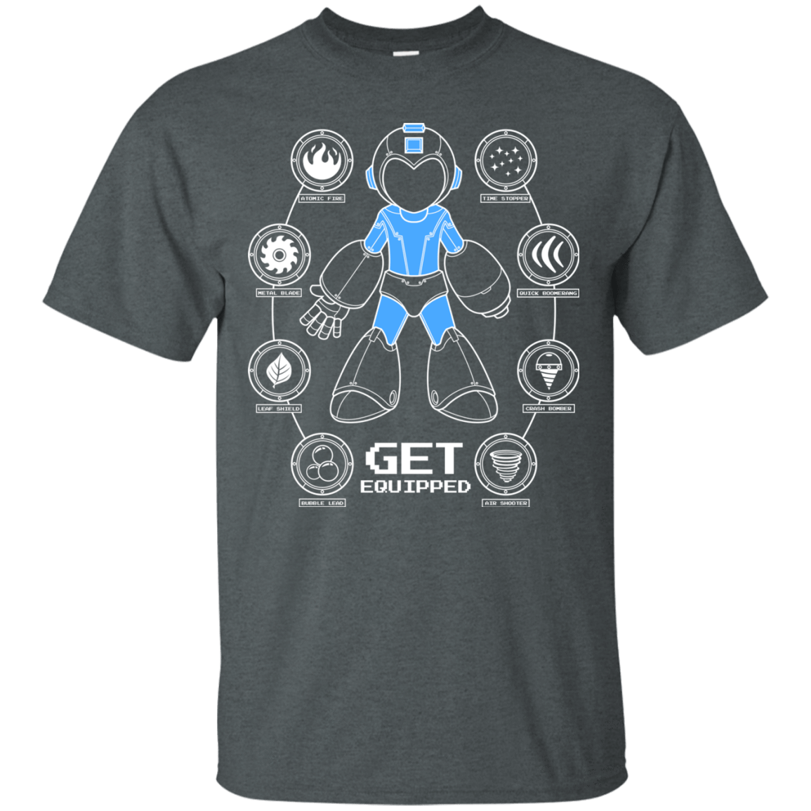 T-Shirts Dark Heather / Small Get Equipped T-Shirt