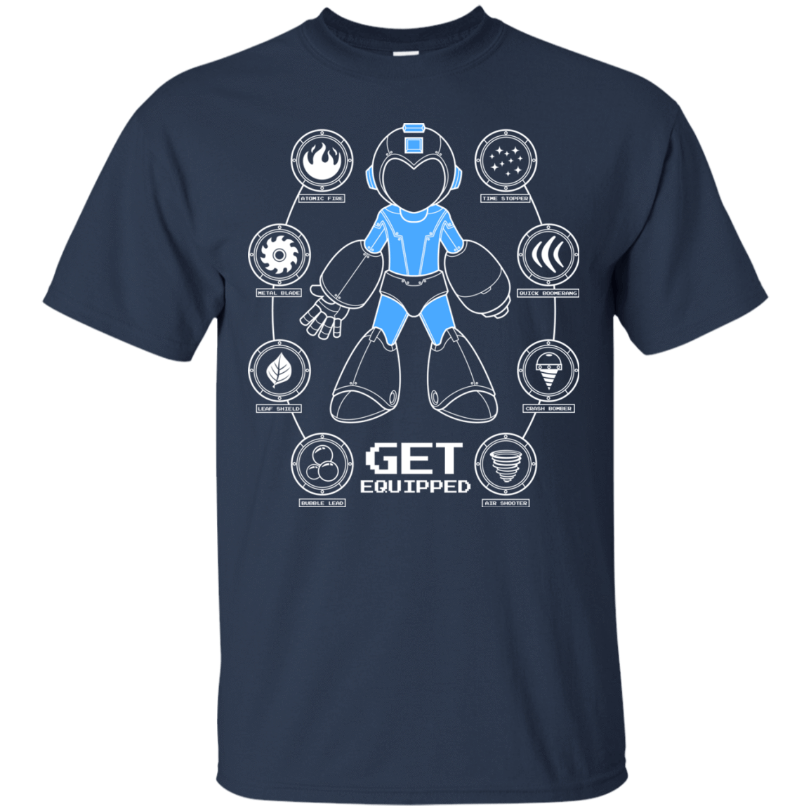 T-Shirts Navy / Small Get Equipped T-Shirt