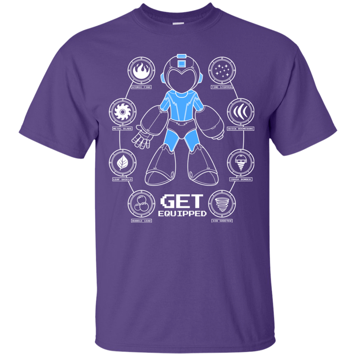 T-Shirts Purple / Small Get Equipped T-Shirt